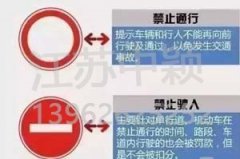 以下道路交通標(biāo)志老司機(jī)都不一定知道？90%人都會混淆！