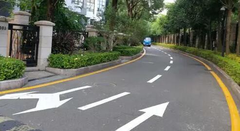 蘇州道路劃線，道路標(biāo)線在彎道處怎么畫？