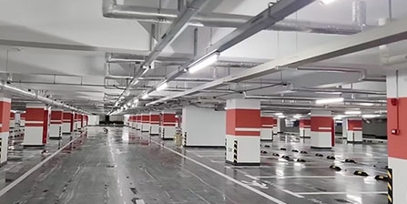 地下車庫(kù)車位劃線施工方案？ 江蘇中穎專業(yè)車位劃線 